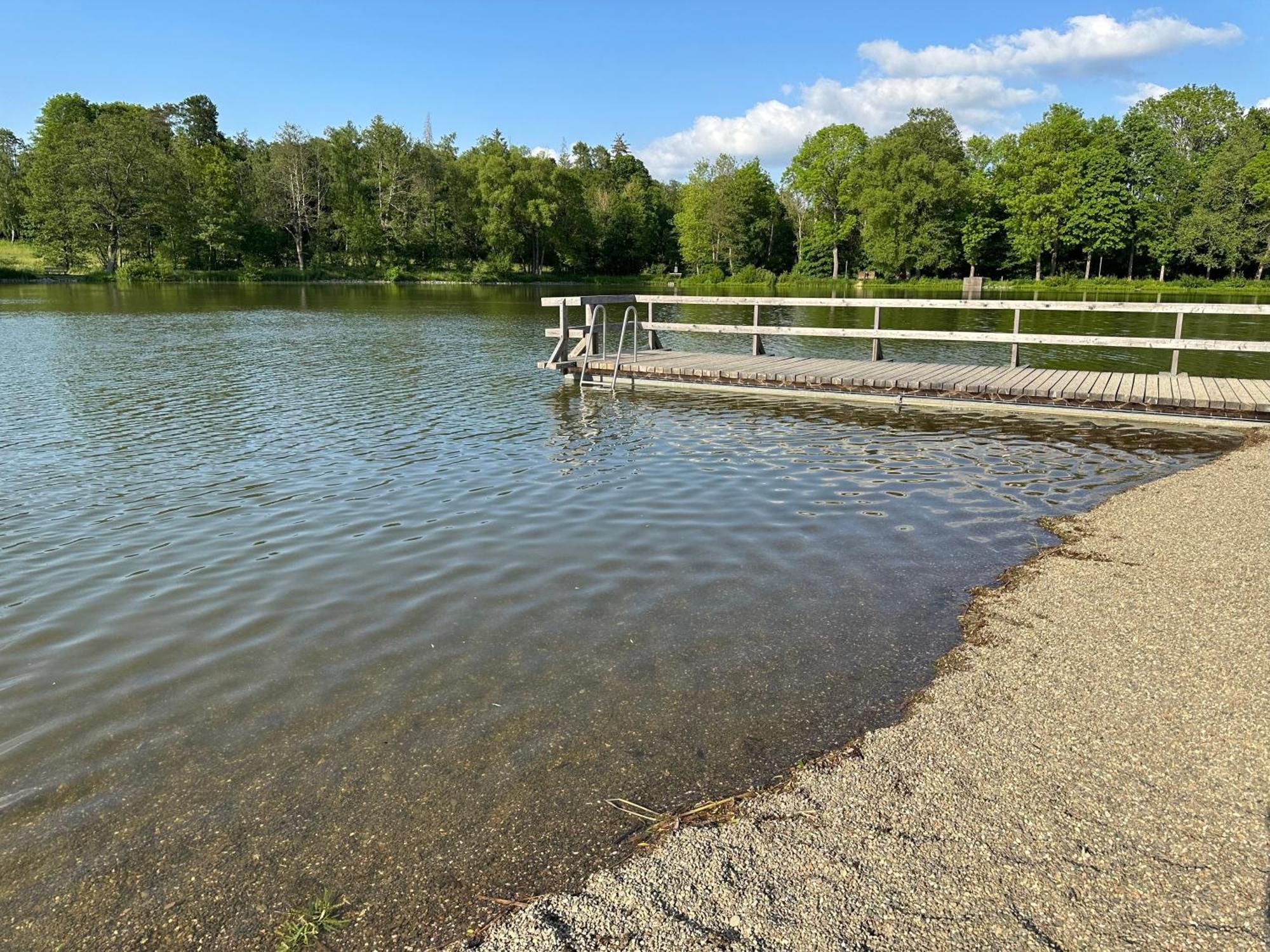 Ferienhaus 400M Vom See Mit Sauna, Kamin, Klima Villa Lichtenberg  Bagian luar foto