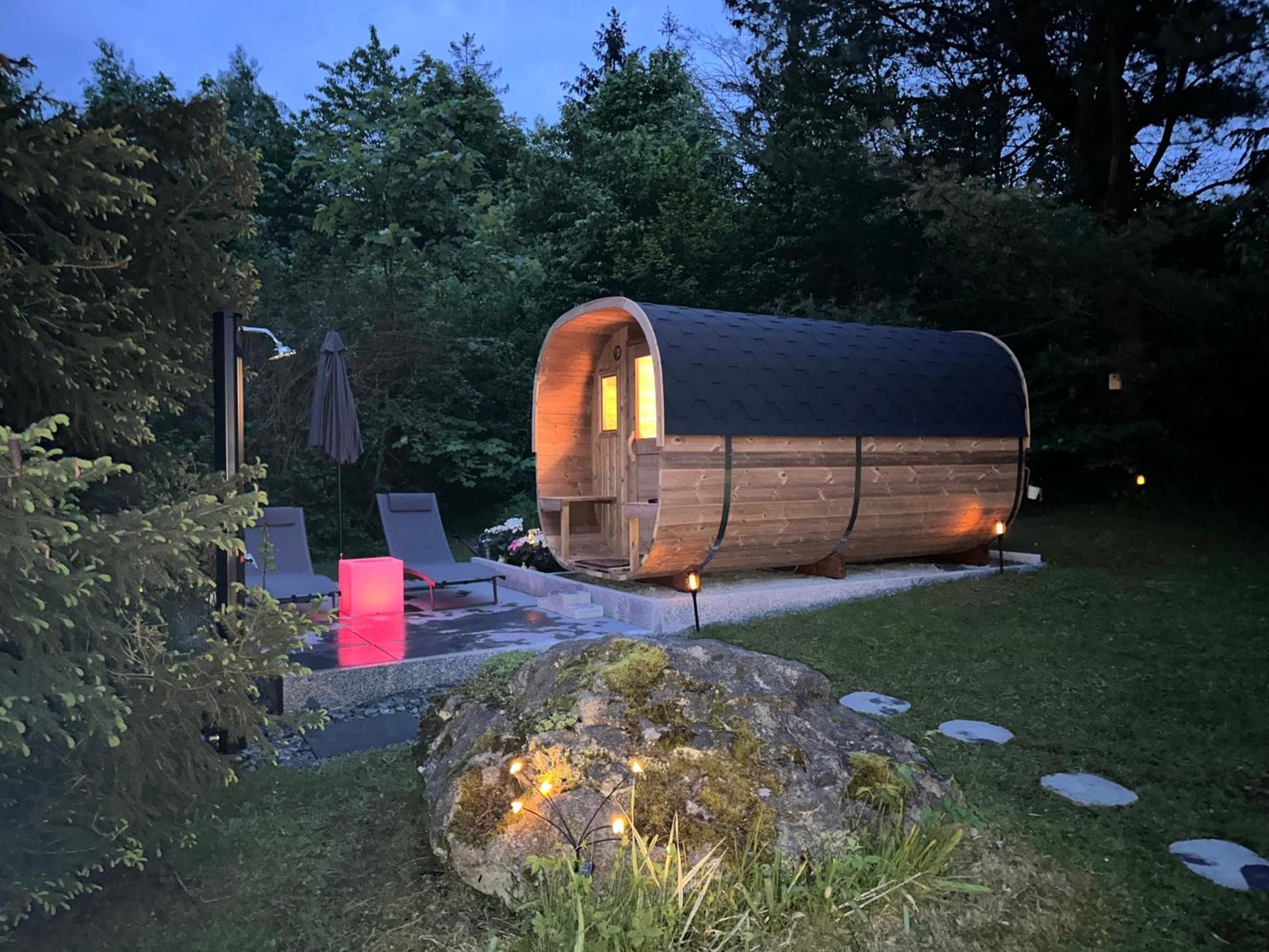 Ferienhaus 400M Vom See Mit Sauna, Kamin, Klima Villa Lichtenberg  Bagian luar foto